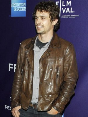 Film Festival James Franco Brown Jacket