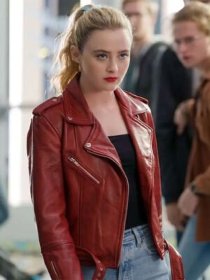 Freaky Kathryn Newton Red Jacket