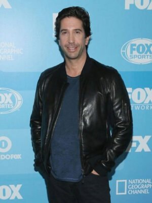 Friends David Schwimmer Black Jacket