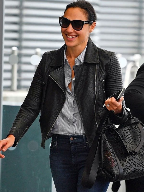 Gal Gadot Black Jacket - Image 2