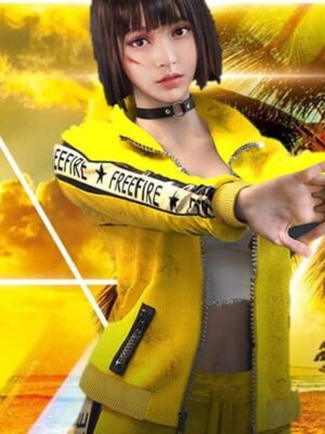 Garena Free Fire Undefeated Kelly Yellow Jacket