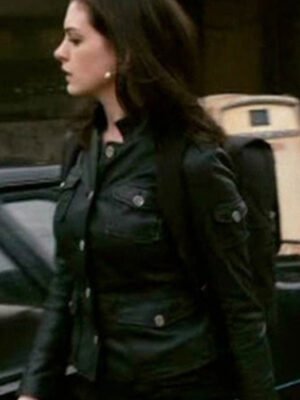 Get Smart Anne Hathaway Black Jacket