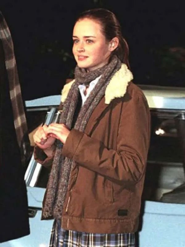Gilmore Girls Alexie Bledel Brown Jacket