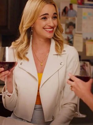 Ginny & Georgia Brianne Howey White Jacket