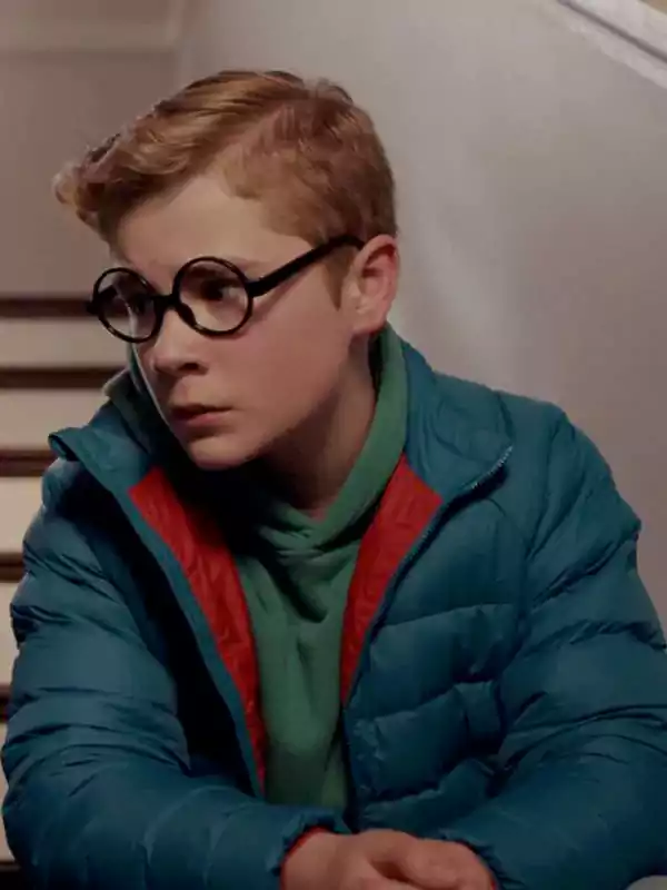 Ginny & Georgia Diesel La Torraca Blue Puffer Jacket