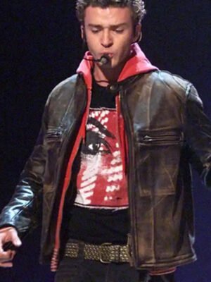 Grammy Awards Justin Timberlake Brown Jacket