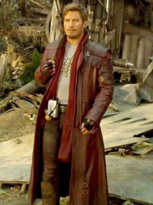Guardians of the Galaxy 2 Chris Pratt Brown Jacket