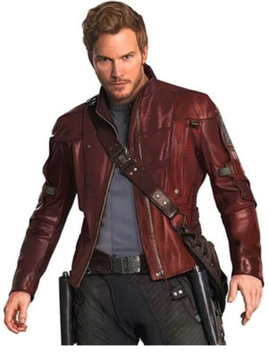 Guardians of the Galaxy Star Lord Brown Jacket