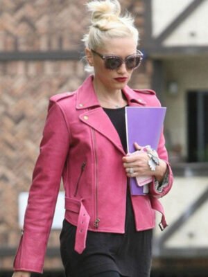 Gwen Stefani Pink Jacket