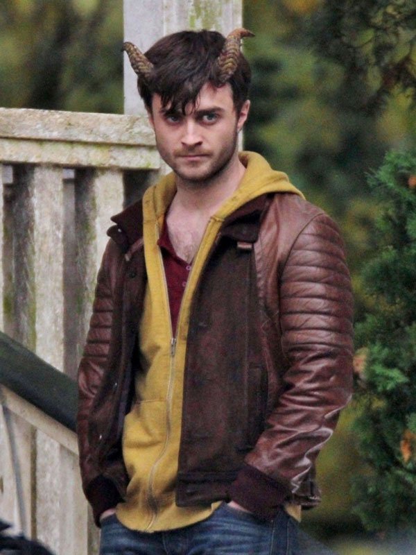 Horns Daniel Radcliffe Brown Jacket - Image 3