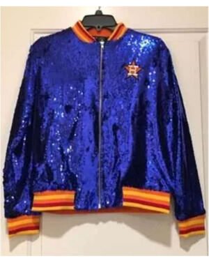 Houston Astros Sequin Blue Jacket