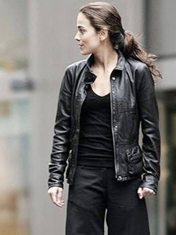 I Am Legend Alice Braga Black Jacket
