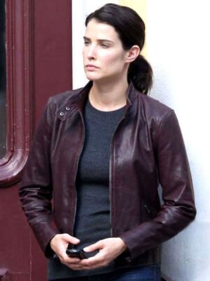 Jack Reacher Never Go Back Danika Yarosh Maroon Jacket