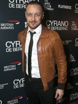 James Mcavoy Brown Jacket