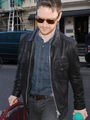 James Mcavoy Stylish Black Jacket