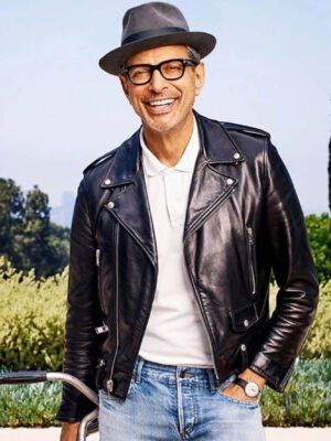 Jeff Goldblum Vintage Black Jacket