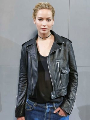 Jennifer Lawrence Black Jacket