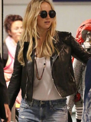 Jennifer Lawrence Stylish Black Jacket