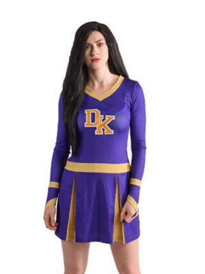 Jennifer's Body Cheerleader Jennifer Check Purple Costume