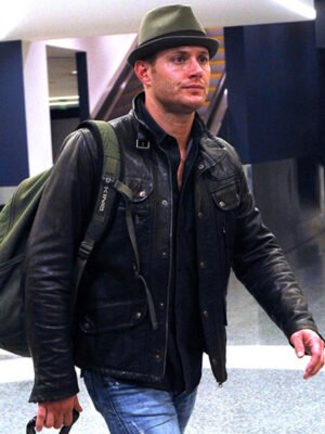 Jensen Ross Ackles Black Jacket