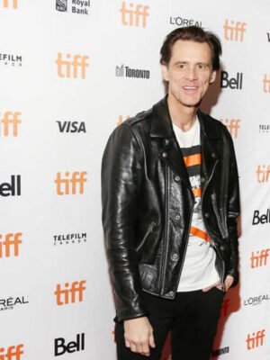 Jim & Andy Jim Carrey Premiere Black Jacket