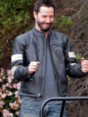 John Wick Chp 2 Keanu Reeves Black Jacket