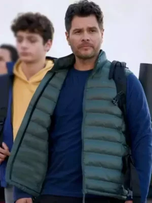 Journey to You Erik Valdez Green Puffer Vest