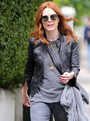 Julianne Moore Black Jacket