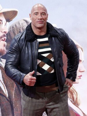 Jumanji Dwayne Johnson Black Jacket