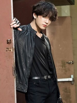 Jungkook Black Jacket