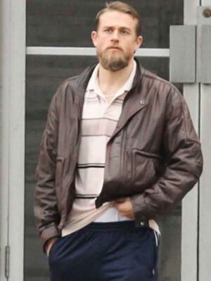 Jungleland Charlie Hunnam Brown Jacket