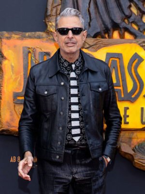 Jurassic World Dominion Jeff Goldblum Black Jacket