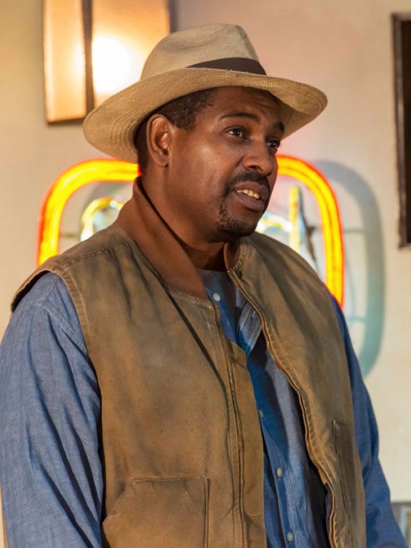 Justified Mykelti Williamson Brown Vest