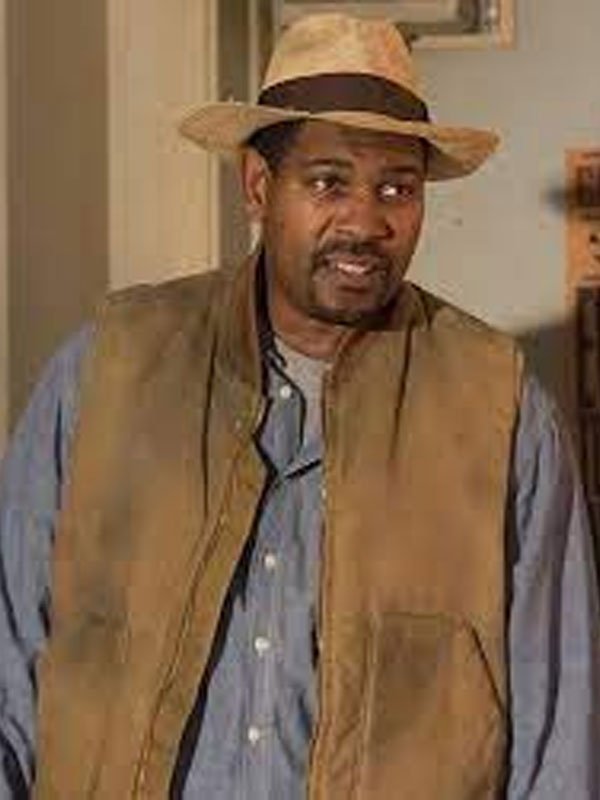 Justified Mykelti Williamson Brown Vest - Image 2