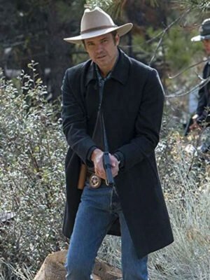 Justified Timothy Olyphant Black Coat