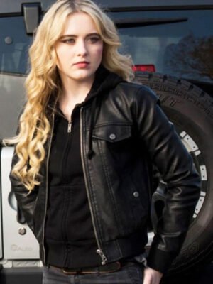 Supernatural Kathryn Newton Black Jacket