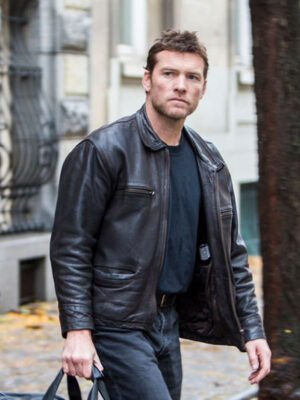 Kidnapping Mr. Heineken Sam Worthington Black Jacket