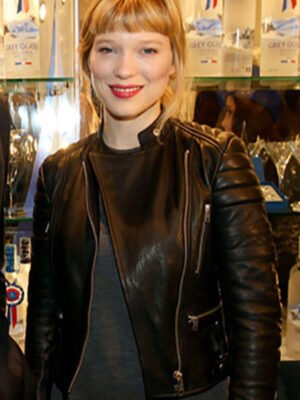 Lea Seydoux Black Jacket