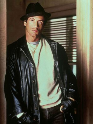 Rocky 2 Sylvester Stallone Black Jacket