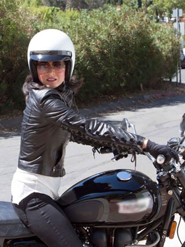 Olivia Munn Black Jacket - Image 3