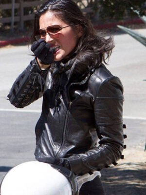 Olivia Munn Black Jacket