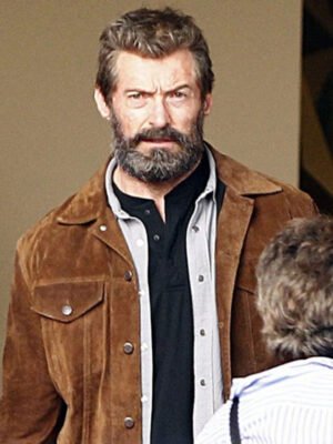 Logan Hugh Jackman Brown Jacket