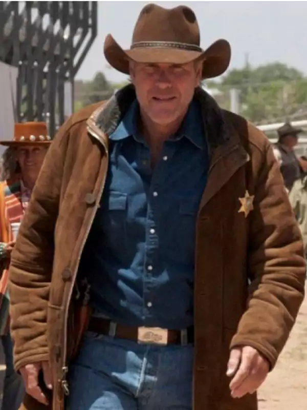 Longmire Robert Taylor Brown Coat