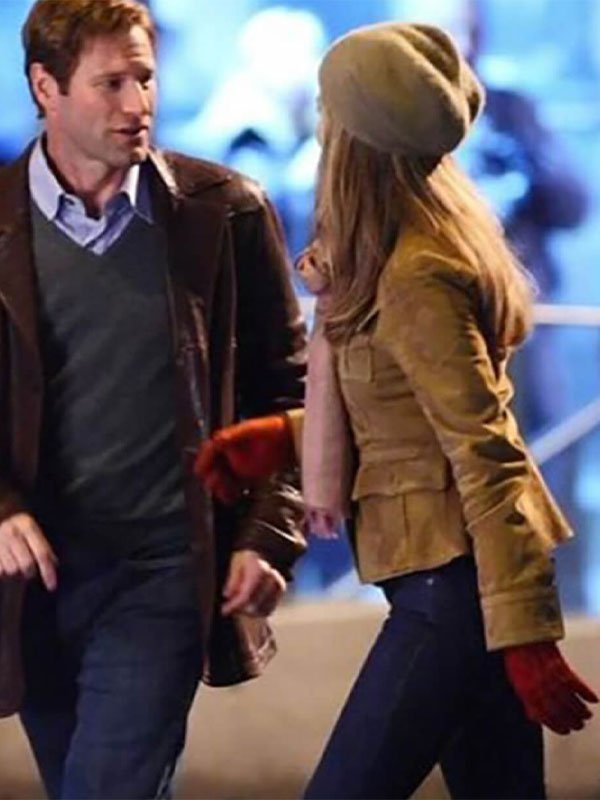 Love Happens Jennifer Aniston Brown Jacket - Image 3