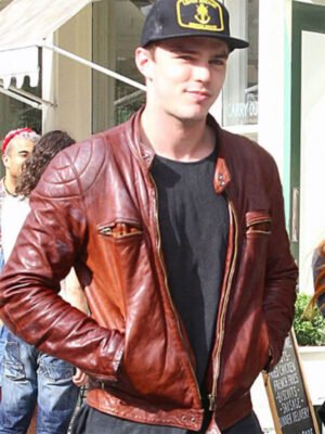 Mad Max Fury Road Nicholas Hoult Brown Jacket