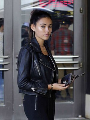 Madison Beer Black Jacket