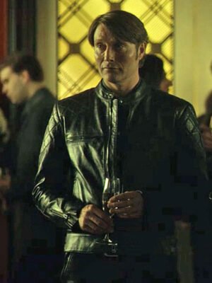 Hannibal Mads Mikkelsen Black Jacket