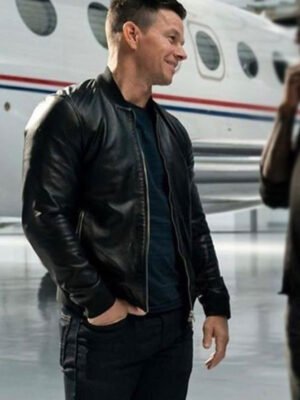 Infinite Mark Wahlberg Black Jacket