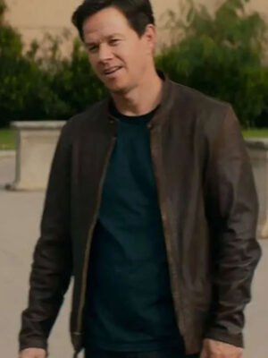 Uncharted Mark Wahlberg Brown Jacket