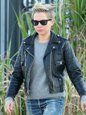 Michelle Williams Black Jacket